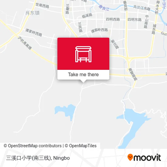 三溪口小学(南三线) map