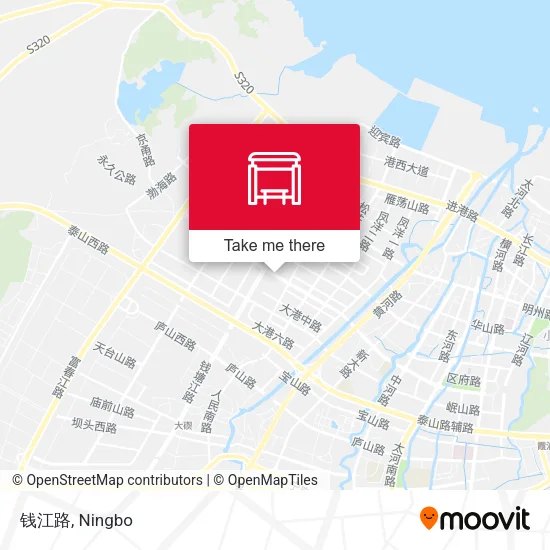 钱江路 map