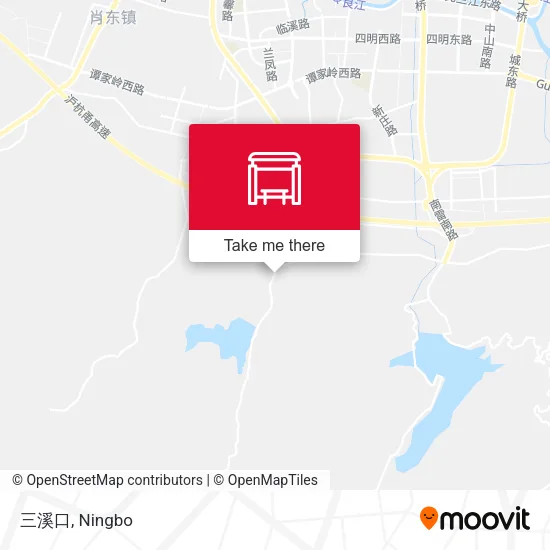 三溪口 map