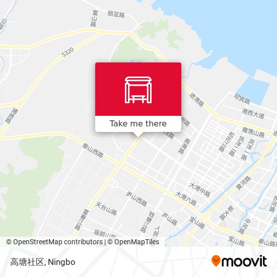 高塘社区 map