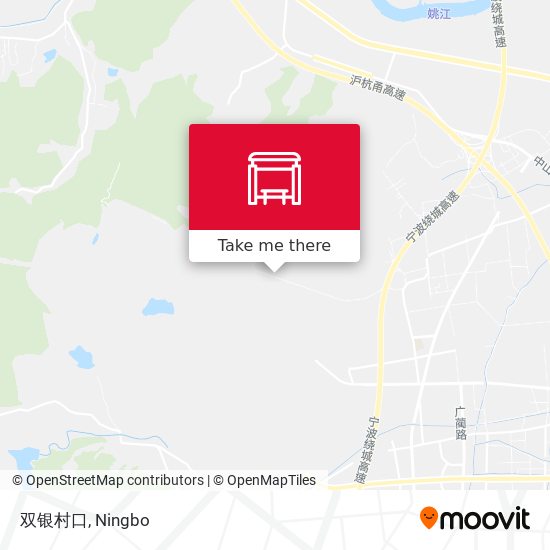 双银村口 map