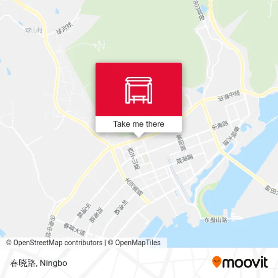 春晓路 map
