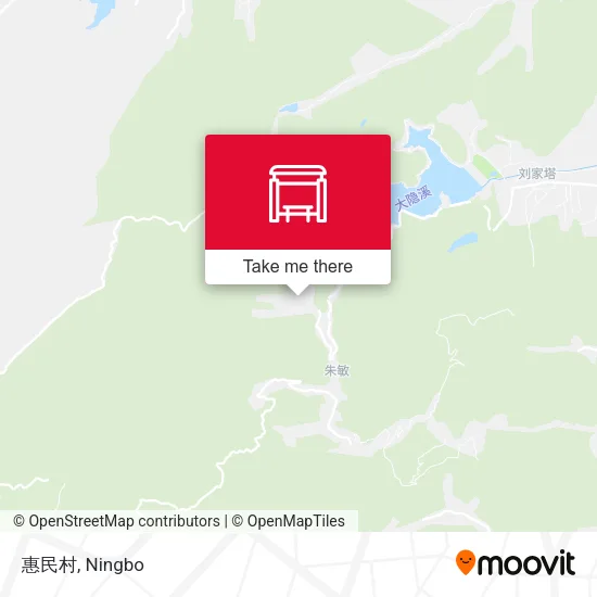 惠民村 map