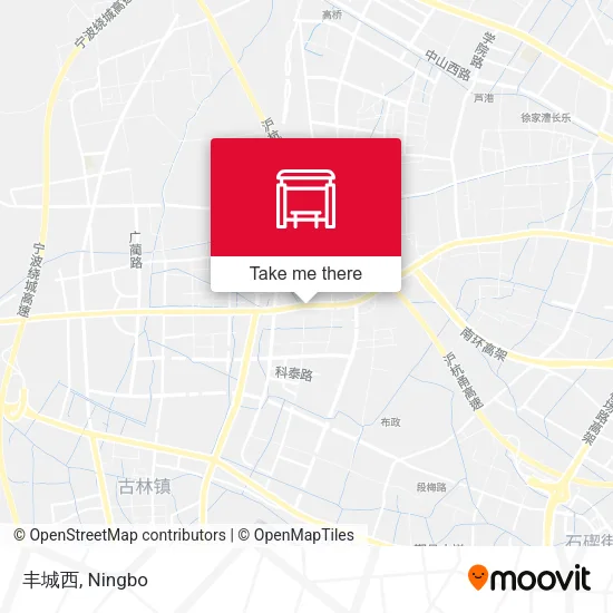 丰城西 map