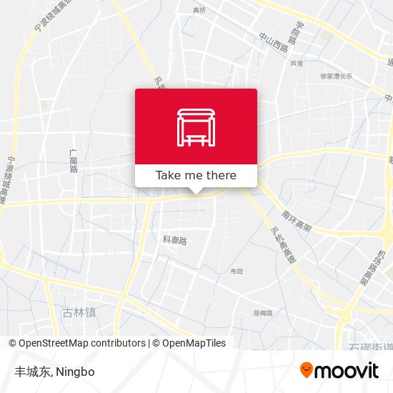 丰城东 map