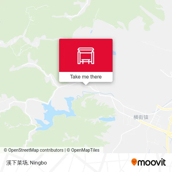 溪下菜场 map
