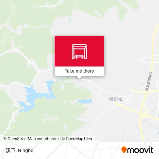 溪下 map