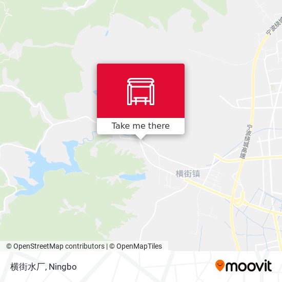 横街水厂 map