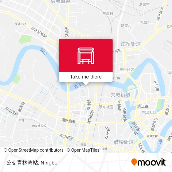 公交青林湾站 map