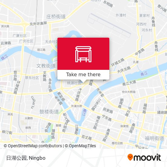 日湖公园 map