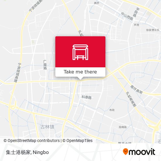 集士港杨家 map