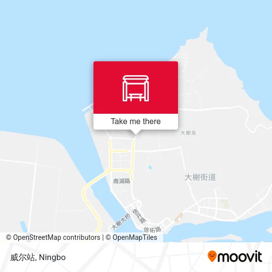 威尔站 map