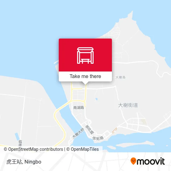 虎王站 map