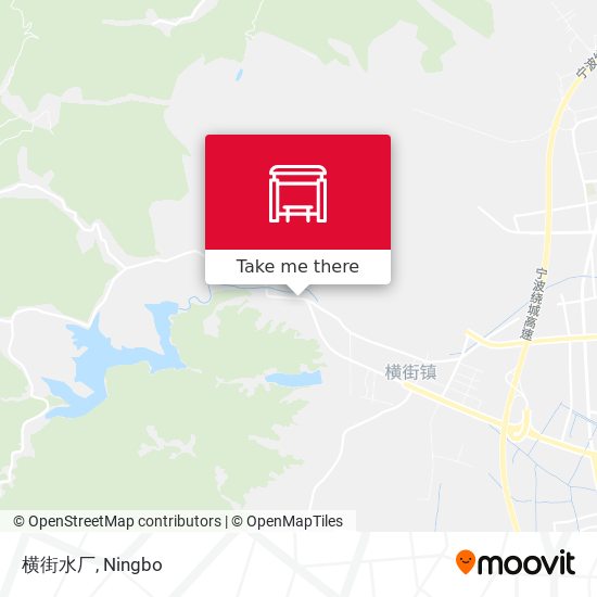 横街水厂 map
