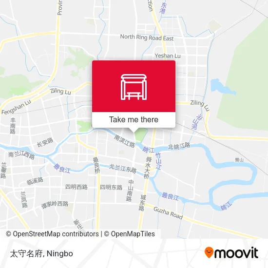 太守名府 map