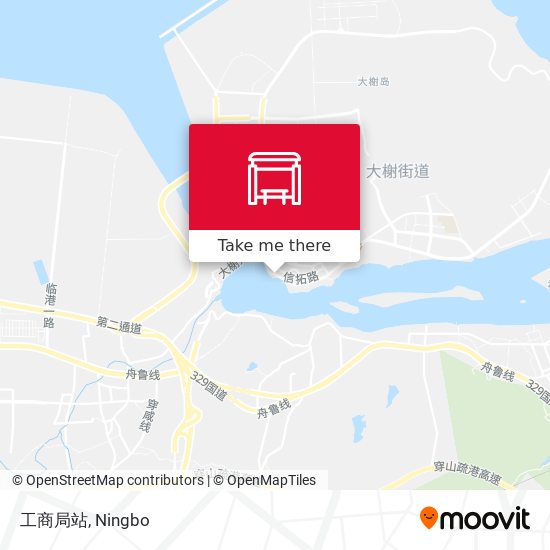 工商局站 map