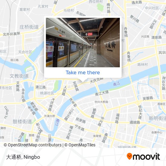 大通桥 map