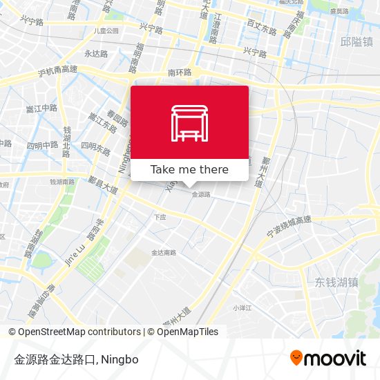 金源路金达路口 map