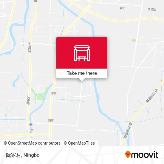 阮家村 map