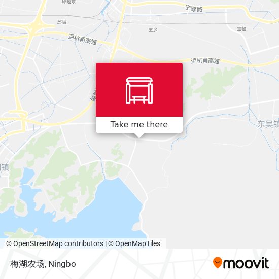 梅湖农场 map