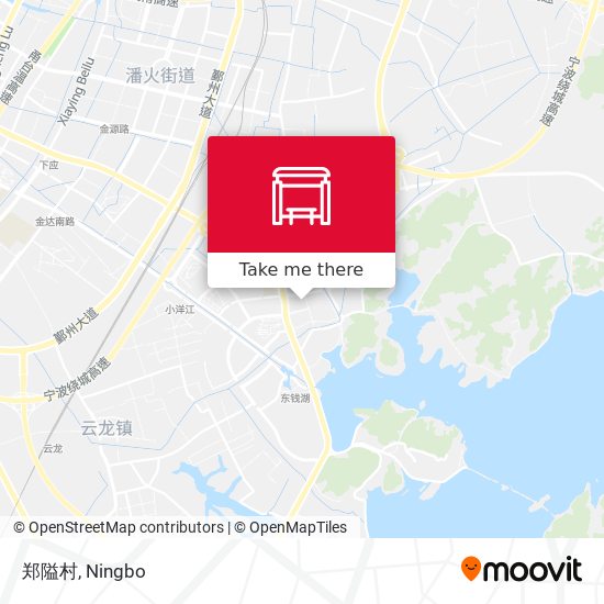 郑隘村 map