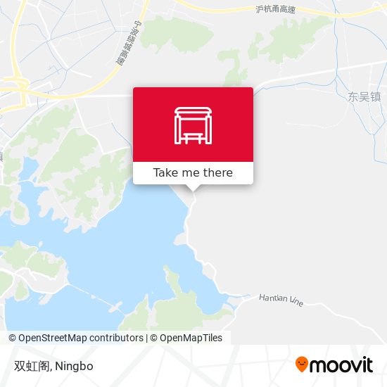 双虹阁 map