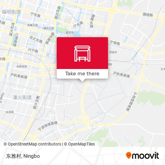 东雅村 map
