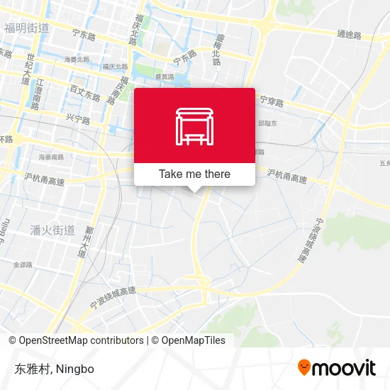 东雅村 map