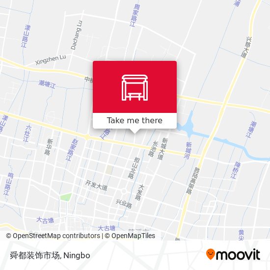 舜都装饰市场 map