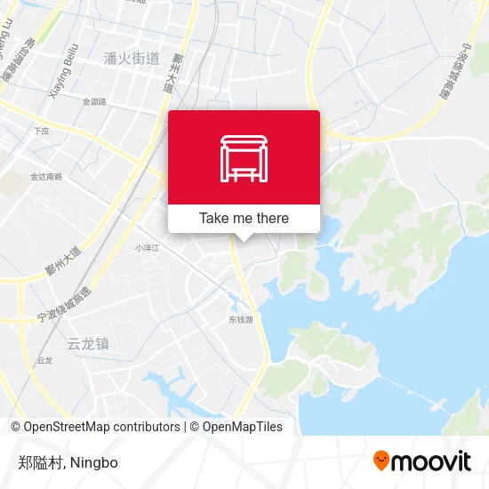 郑隘村 map
