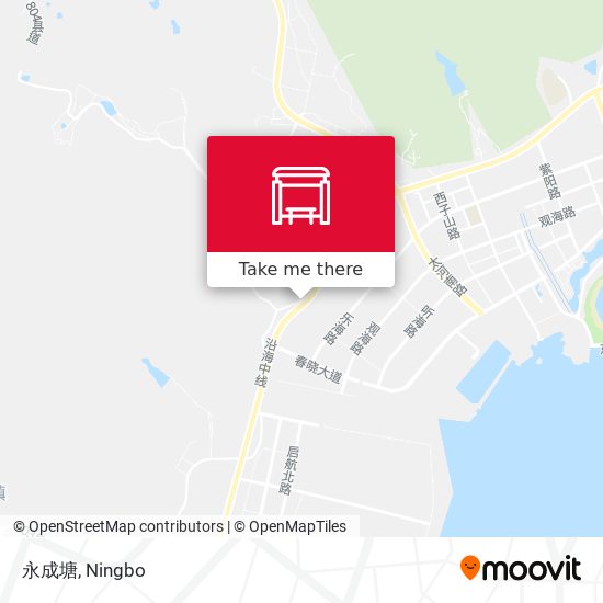 永成塘 map