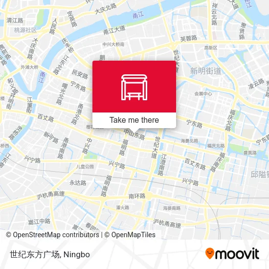 世纪东方广场 map