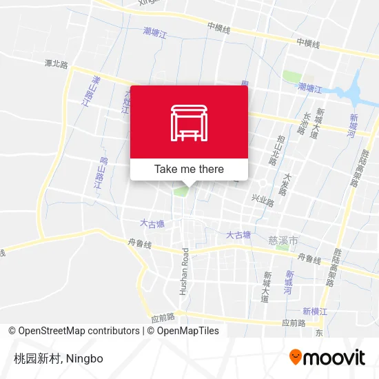桃园新村 map