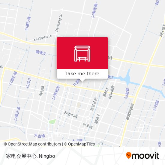 家电会展中心 map