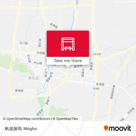 帆盛服饰 map