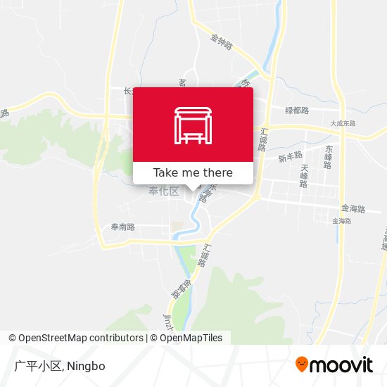 广平小区 map