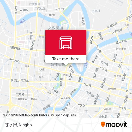 苍水街 map