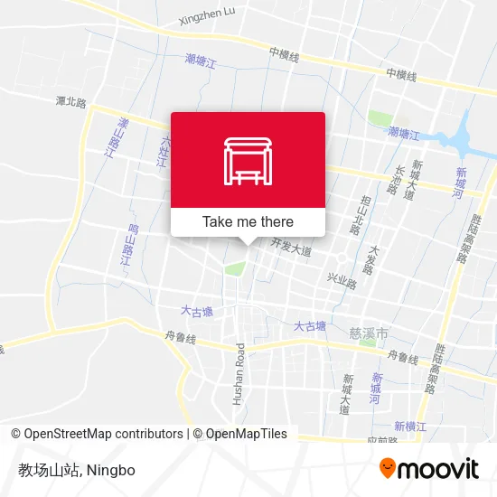 教场山站 map