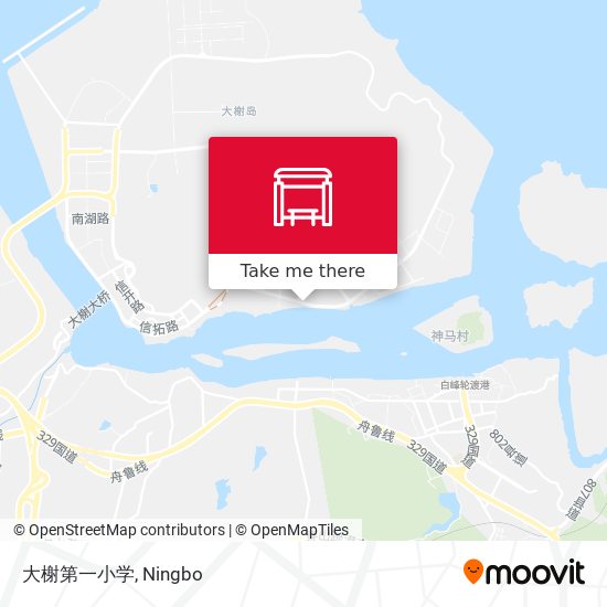 大榭第一小学 map