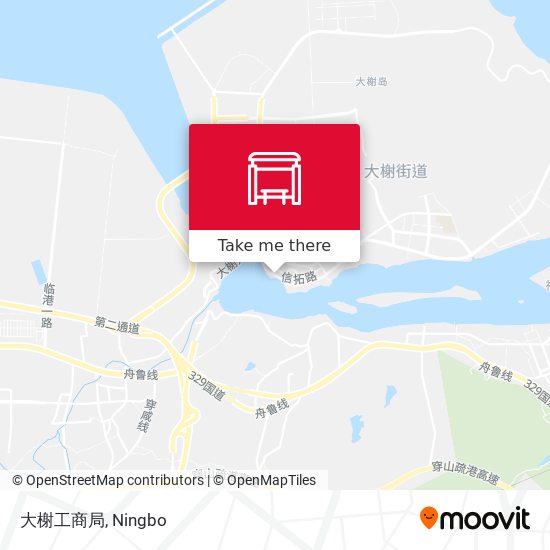 大榭工商局 map