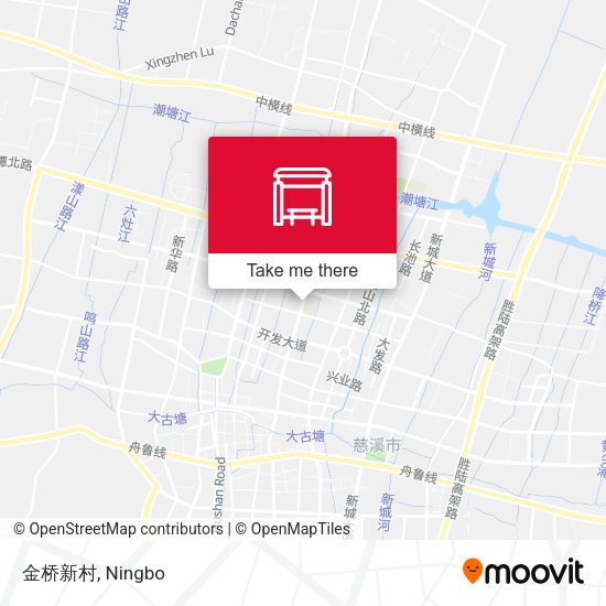 金桥新村 map