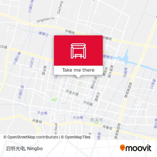 启明光电 map