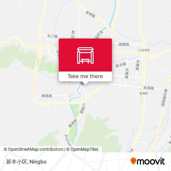 新丰小区 map
