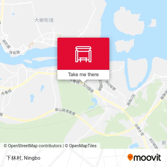 下林村 map