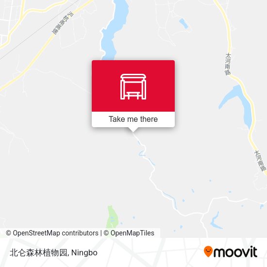 北仑森林植物园 map