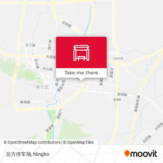 后方停车场 map