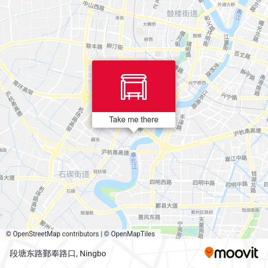 段塘东路鄞奉路口 map