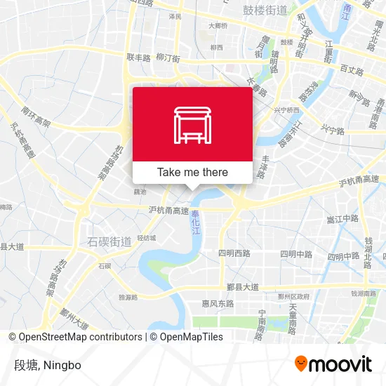 段塘 map