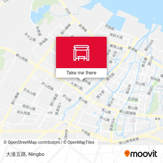 大港五路 map