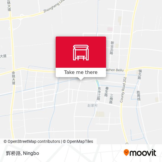 辉桥路 map